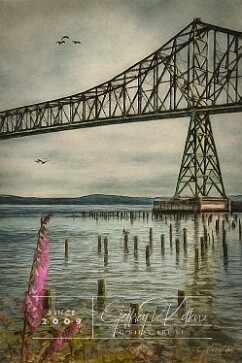 Astoria Waterfront Scene 4 - Astoria-Megler Bridge The Astoria-Megler bridge was opened in 1966 and connects western Washinging and Oregon by crossing the Columbia River. If it weren't for this bridge, drivers...