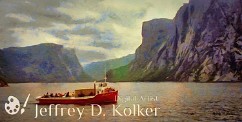 Western Brook Pond A somewhat cloudy, foggy day on a boat on Western Brook Pond. The pond, or inland fjord, is located in Gros Morne National Park in Newfoundland, Canada. The...