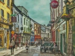 Galway Street Scene A day in the life in Galway, Ireland. Galway is a seaport located on the west coast of Ireland. Originally, there was a fort built here in 1124 and a town grew...