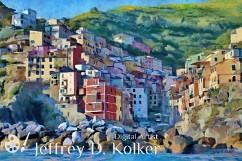 Riomaggiore Riomaggiore, one of the Cinque Terre (Five Lands) is located on a rugged portion of the north western Italian coast. It is part of the Cinque Terre National...