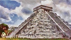 Chichen Itza The pyramid at the Mayan ruins at Chichen Itza, Mexico.