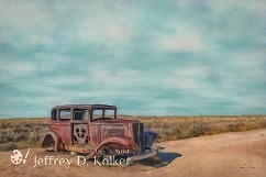 A Ghost on Route 66 A rusted, dilapidated 1932 Studebaker sits within the Petrified Forest National Park in tribute to the glory days of Route 66 For those that may not know, US...