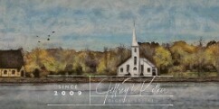 Three Churches of Mahone Bay The Three Churches of Mahone Bay (Nova Scotia, Canada), a famous landmark with three historical churches side by side on the coast of the bay. St James'...